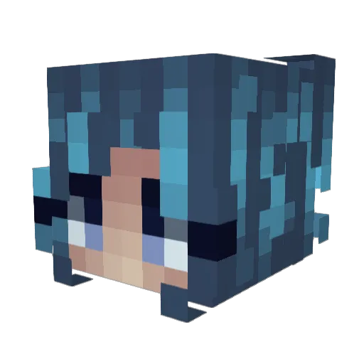 trunteoh03 Minecraft avatar head, 3D render