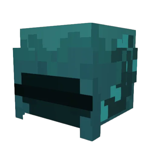 truthexists Minecraft avatar head, 3D render
