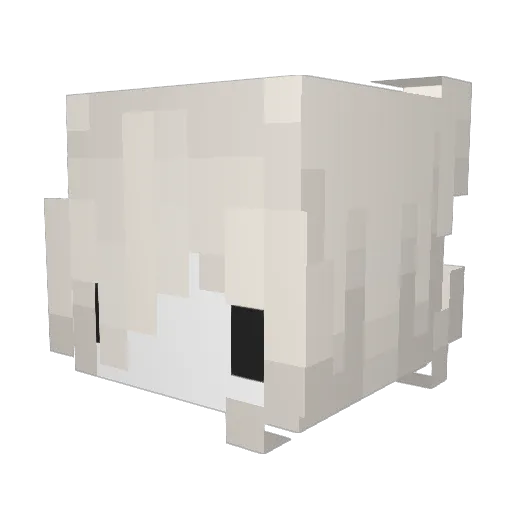 trxqedy Minecraft avatar head, 3D render