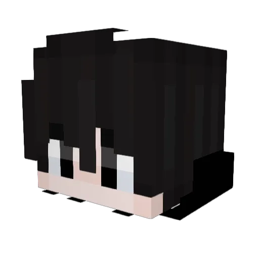 try688 Minecraft avatar head, 3D render