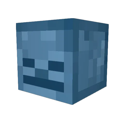 tryashtar Minecraft avatar head, 3D render