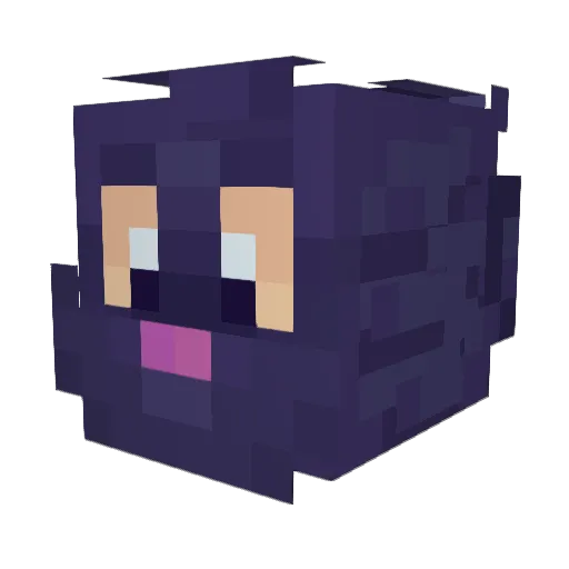 trymskaug Minecraft avatar head, 3D render