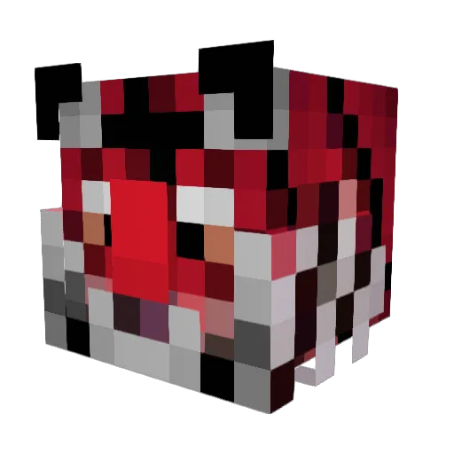 trz_ww Minecraft avatar head, 3D render