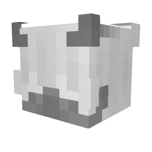 tsaiyuktsau Minecraft avatar head, 3D render
