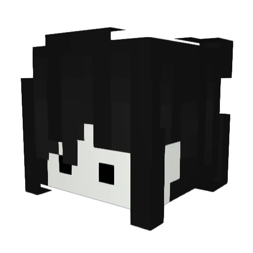 tsarbeau Minecraft avatar head, 3D render
