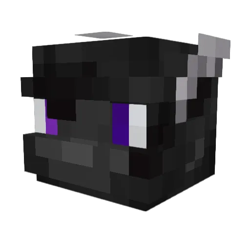 tsarofurns Minecraft avatar head, 3D render