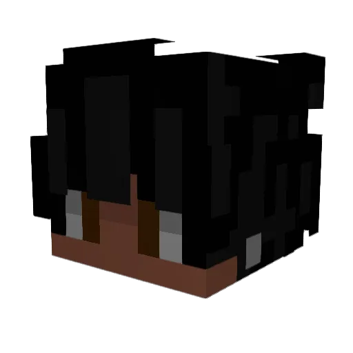 tsbill Minecraft avatar head, 3D render