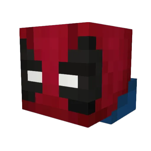 tscbyt Minecraft avatar head, 3D render