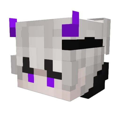 tscoff Minecraft avatar head, 3D render
