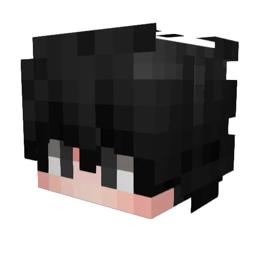 tsimahV2 Minecraft avatar head, 3D render
