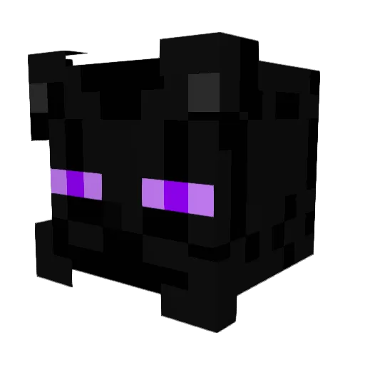 tsiplak Minecraft avatar head, 3D render