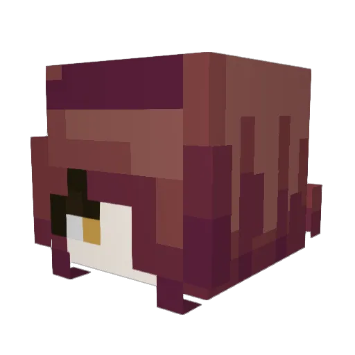 tsongtsw Minecraft avatar head, 3D render