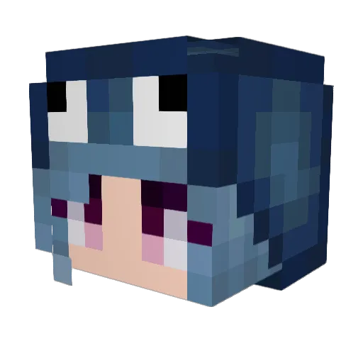 tsooj187 Minecraft avatar head, 3D render