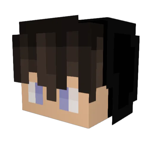 tsperle1 Minecraft avatar head, 3D render