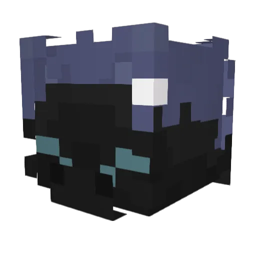 tstd7 Minecraft avatar head, 3D render