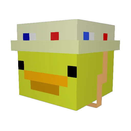 tsteak416 Minecraft avatar head, 3D render
