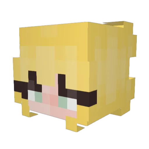 tstorie3231 Minecraft avatar head, 3D render