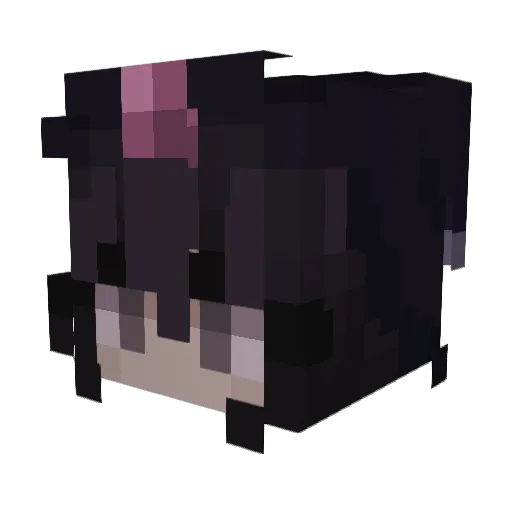 tsuky17 Minecraft avatar head, 3D render