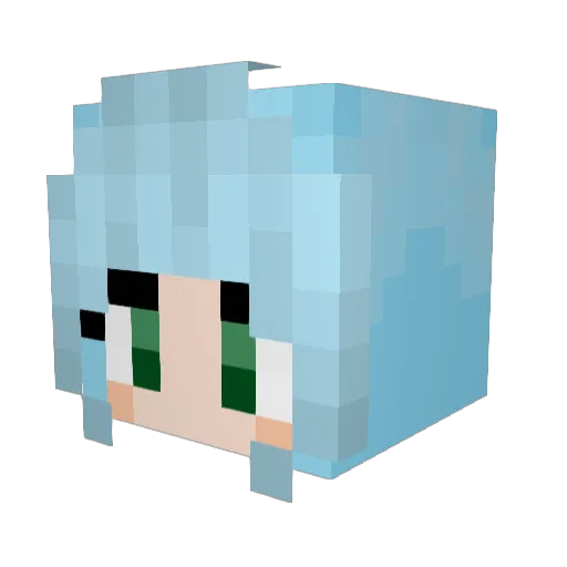 Minecraft-Avatar von tsumugi418: Kopf als 3D-Render