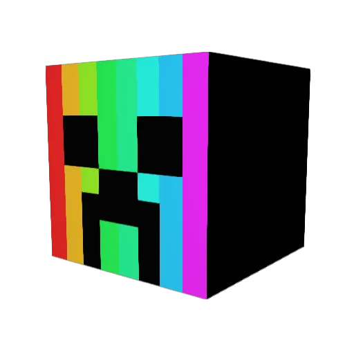 tsuplex Minecraft avatar head, 3D render