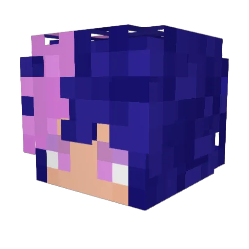 tsutsubaki0522 Minecraft avatar head, 3D render