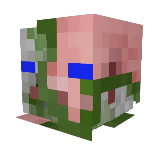 tsutton98 Minecraft avatar head, 3D render