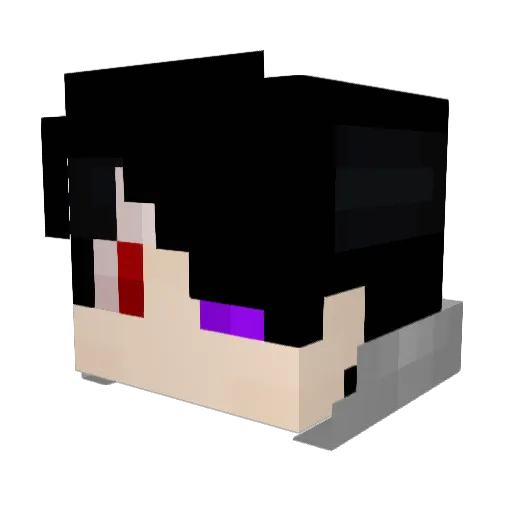 tt138979 Minecraft avatar head, 3D render