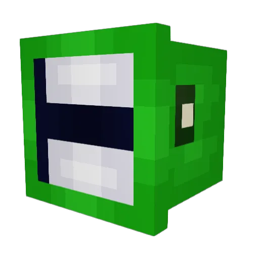 ttavish Minecraft avatar head, 3D render
