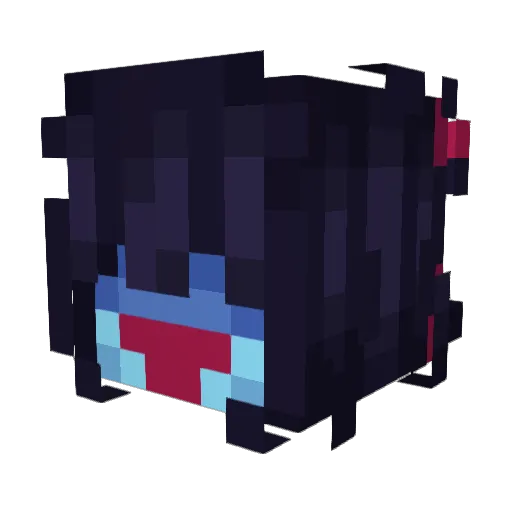 ttez_z Minecraft avatar head, 3D render