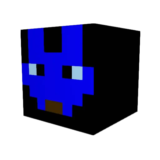 ttgrules Minecraft avatar head, 3D render