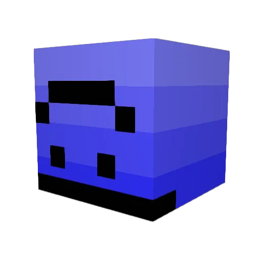 ttmalone Minecraft avatar head, 3D render