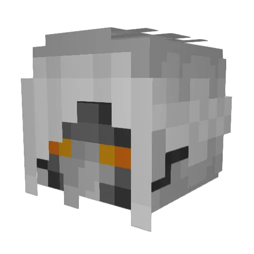 ttmjauregui Minecraft avatar head, 3D render