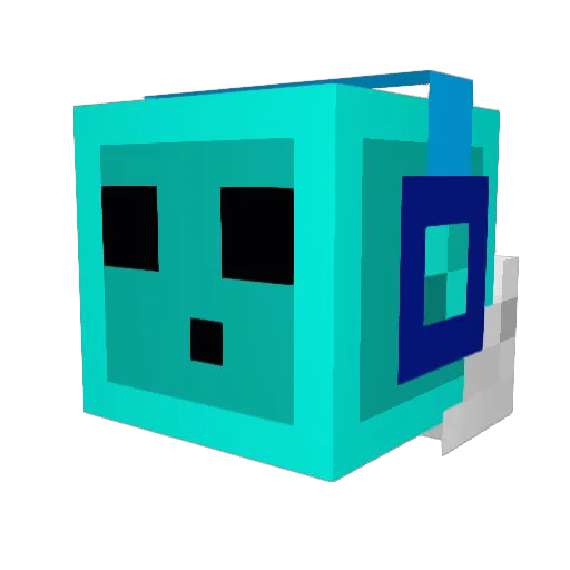 ttphilipp Minecraft avatar head, 3D render