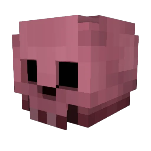 ttv_Moisture_man Minecraft avatar head, 3D render