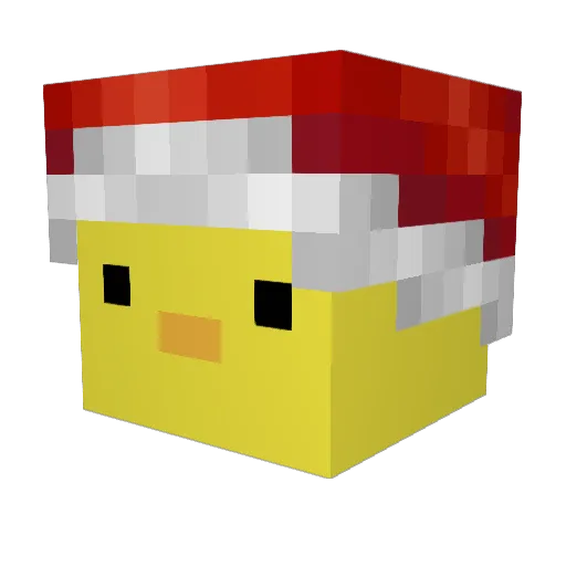 ttv_thijsco2148 Minecraft avatar head, 3D render