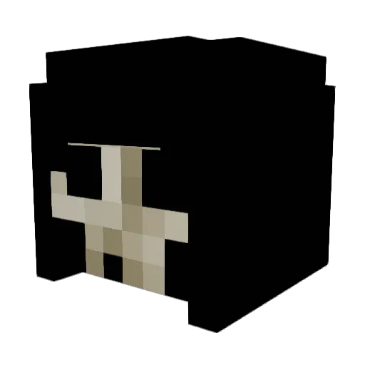 ttvsew09 Minecraft avatar head, 3D render