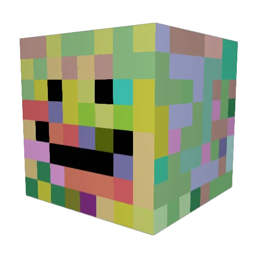 ttwistyy Minecraft avatar head, 3D render
