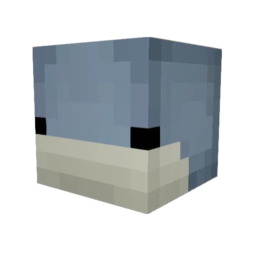 tubukame_yuki Minecraft avatar head, 3D render