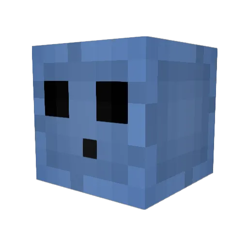 tuck2280 Minecraft avatar head, 3D render