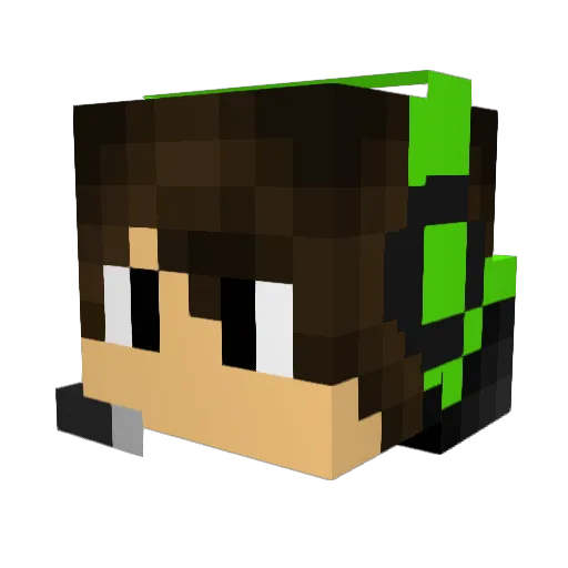 tucker2017 Minecraft avatar head, 3D render