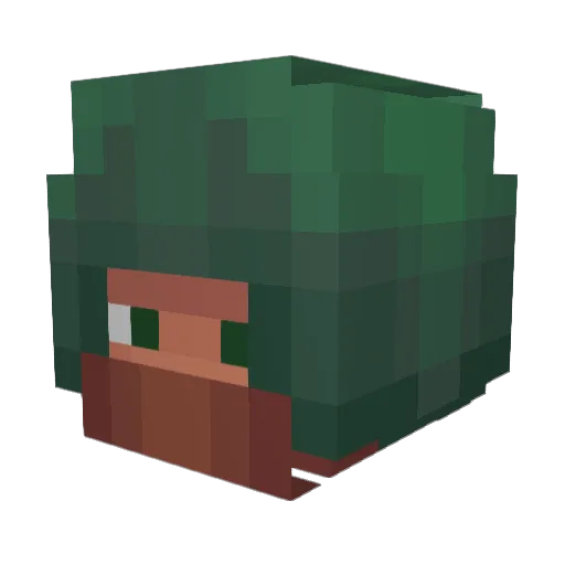 tucman_mc Minecraft avatar head, 3D render