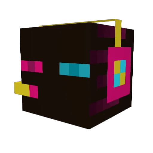 tudinous Minecraft avatar head, 3D render