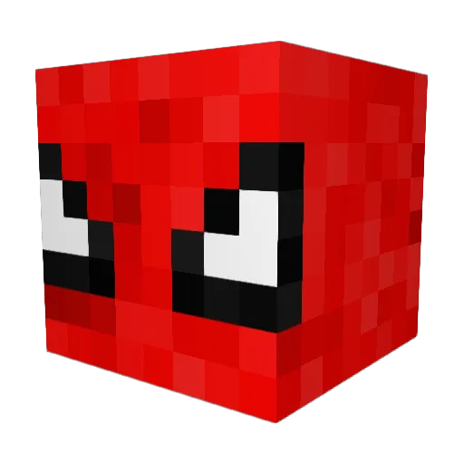 tudo98 Minecraft avatar head, 3D render