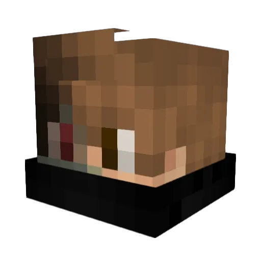 tufonix_99 Minecraft avatar head, 3D render