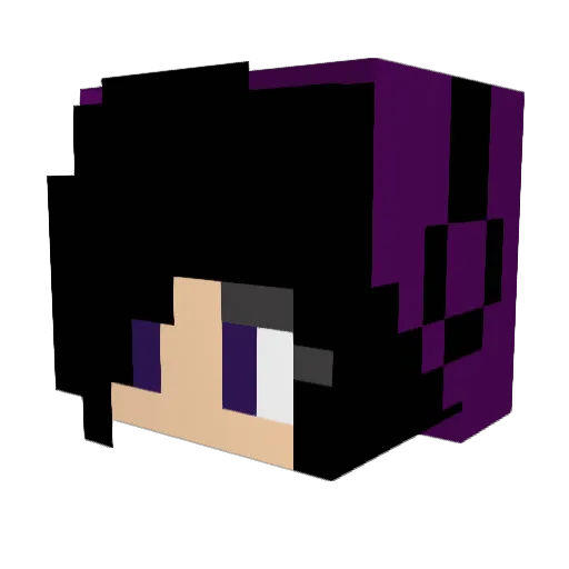 tukasa63 Minecraft avatar head, 3D render