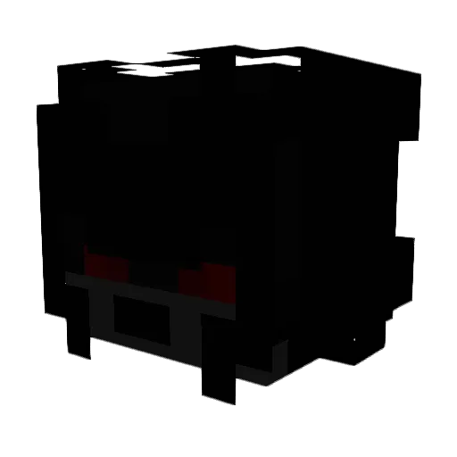 tulun_king Minecraft avatar head, 3D render