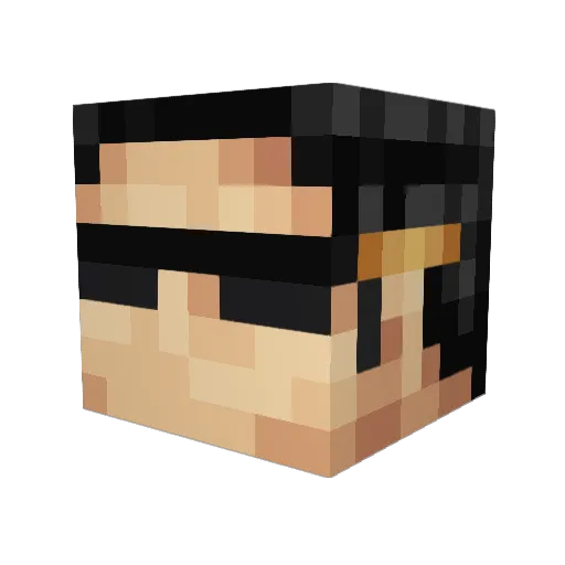 tumadre321 Minecraft avatar head, 3D render
