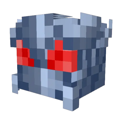 tumiko Minecraft avatar head, 3D render