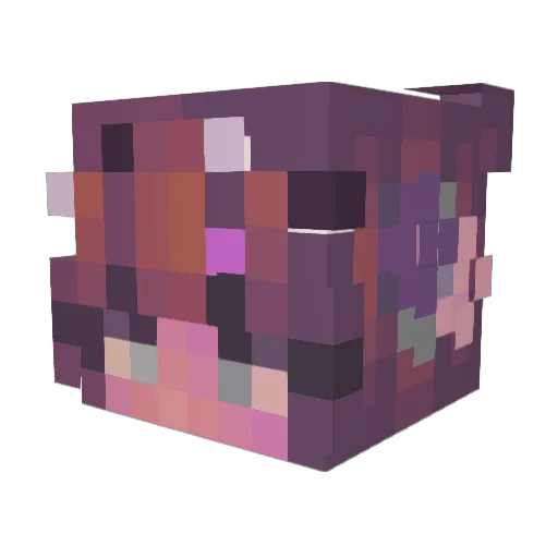tuna_mayo23 Minecraft avatar head, 3D render