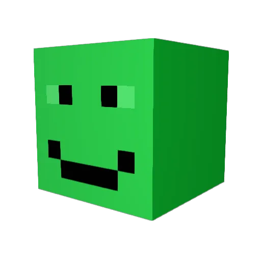 tunderlord Minecraft avatar head, 3D render